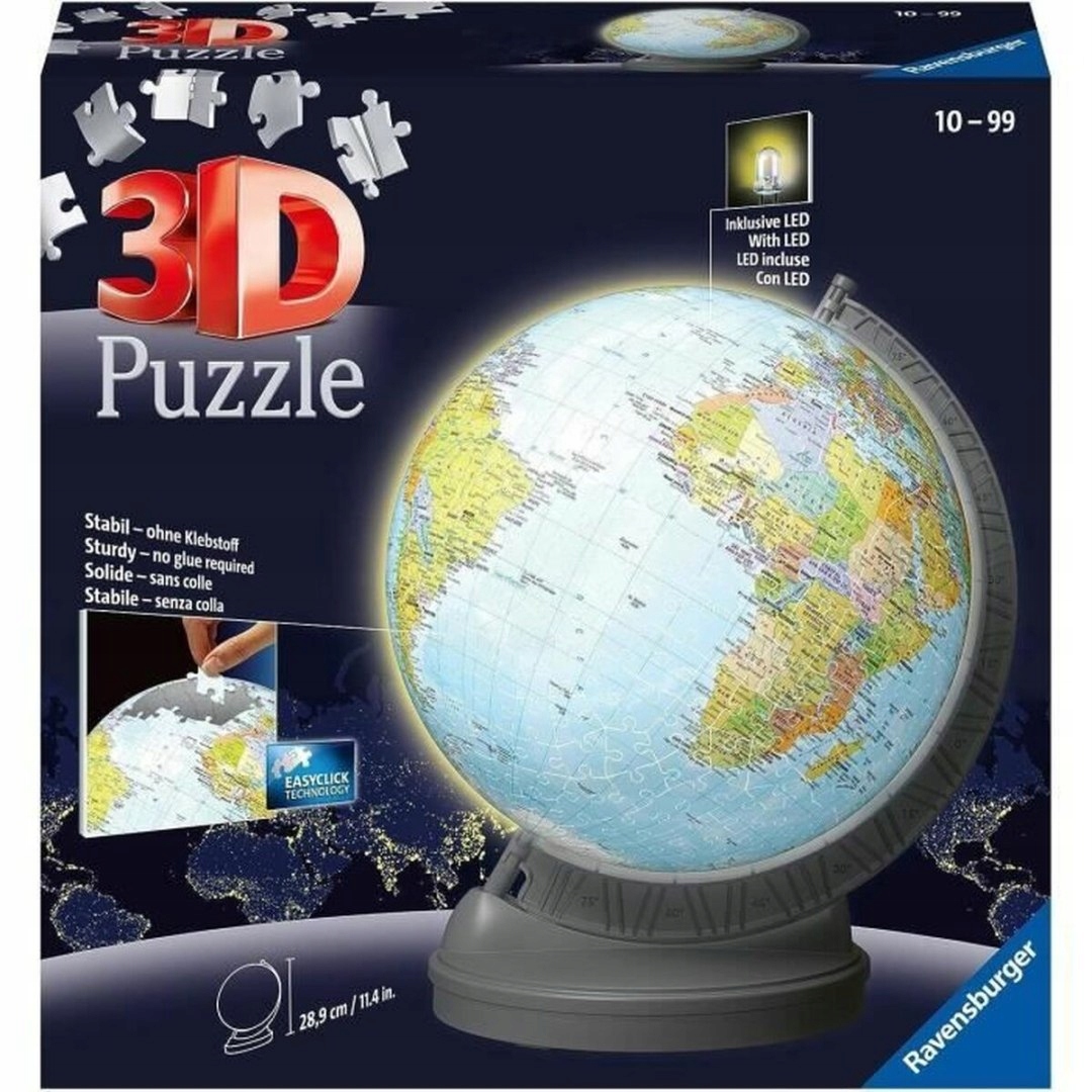 Puzzle-Ball Svítící globus 540 dílků Marka Ravensburger