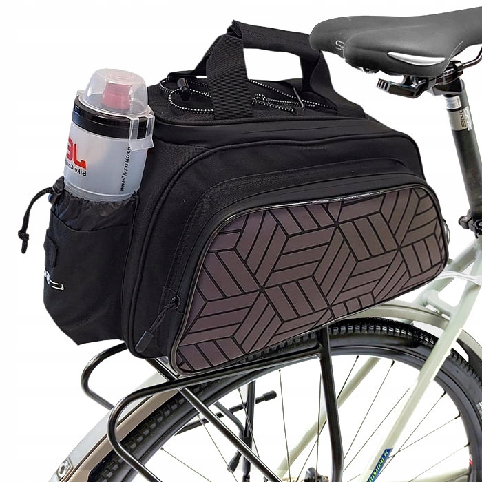 Sakwa tylna torba na bagażnik Soho CROSBY-Thermo pokrowiec 20l reflex czarn