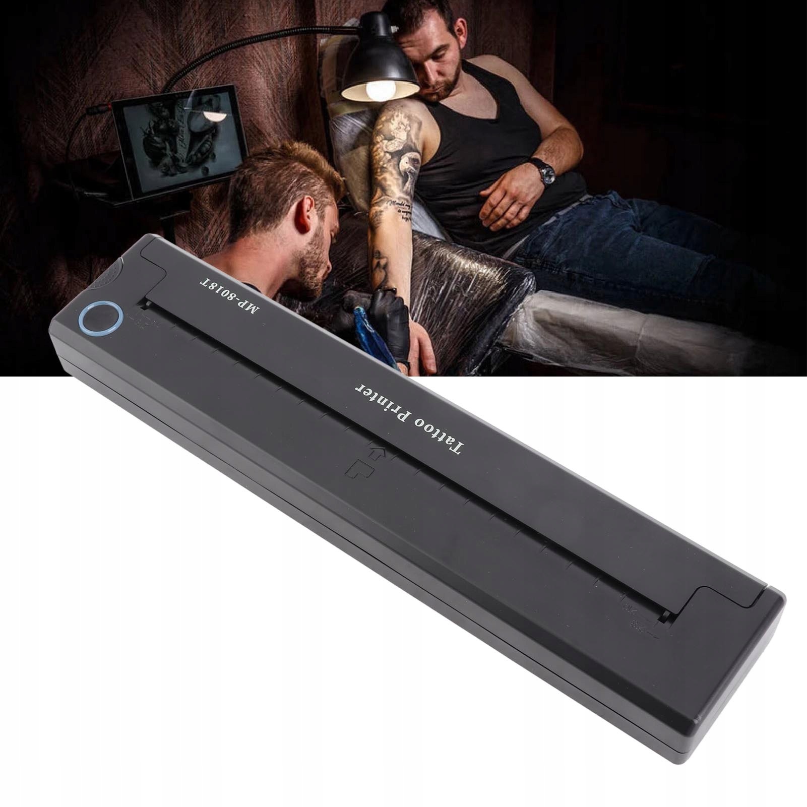 Bezdrátový přenosový stroj na tetování T50 s baterií 2000 mAh