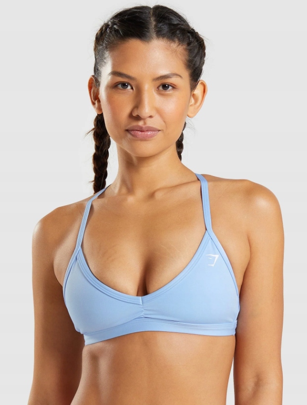 Gymshark Top Sportowy Damski Niebieski XXL 1A0E2_B*