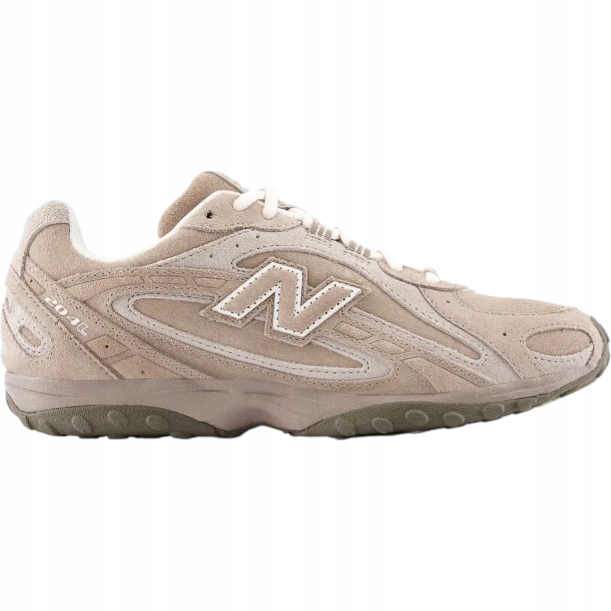 Unisexové boty New Balance 204L U204LMMA béžové semišové streetwear 38.5