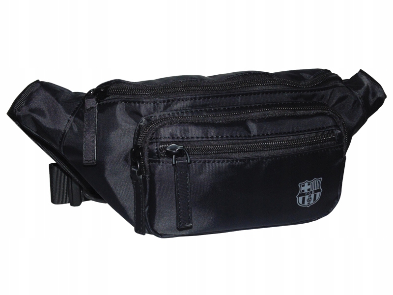 Fc Barcelona Nylonowa Saszetka Nerka Organizer Sezon 24/25 Czarna Premium