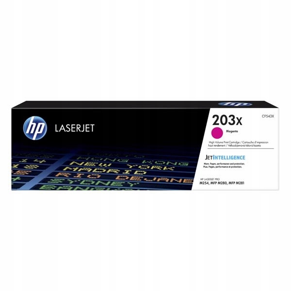 Originálny toner Hp č. 203X CF543X červený (magenta)