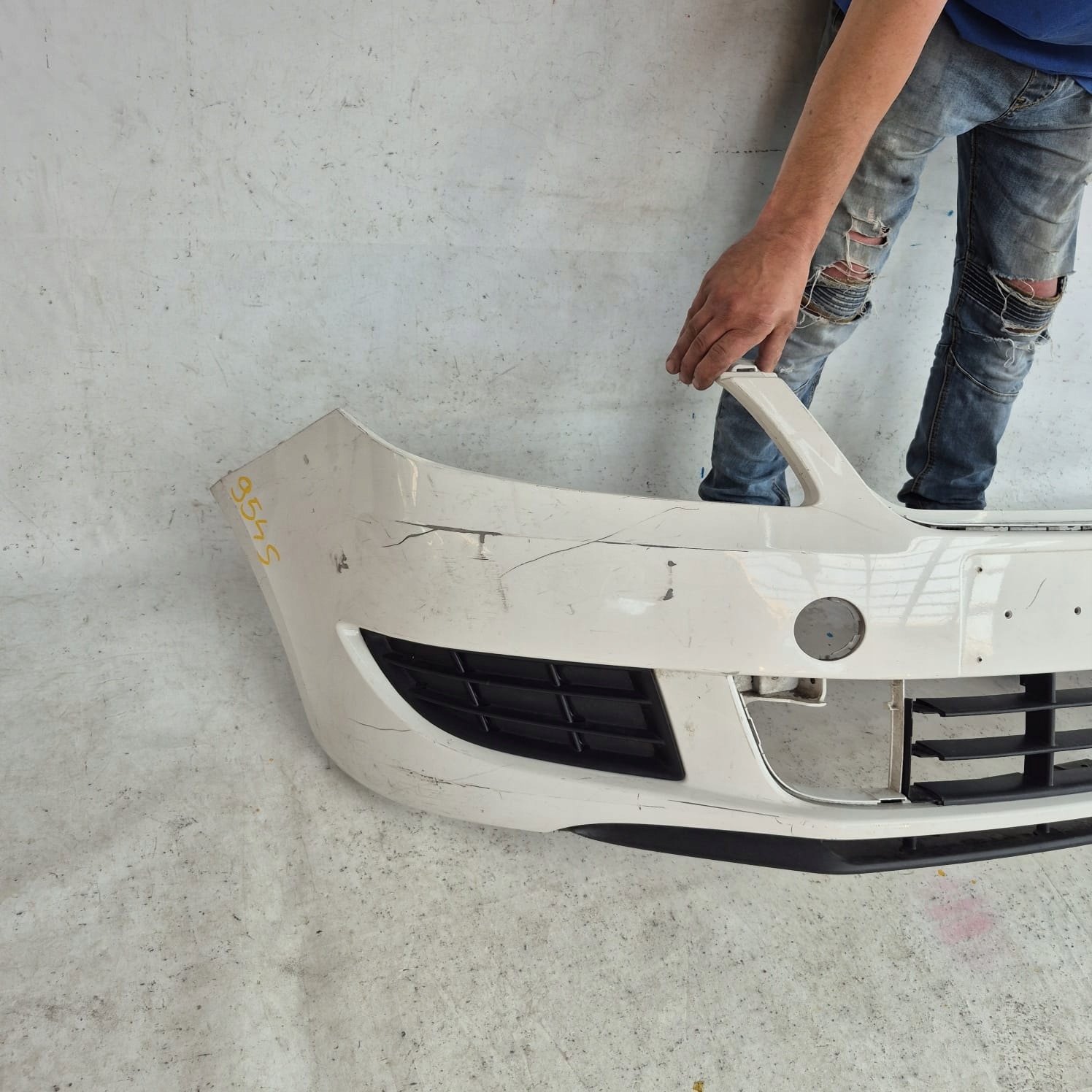 SKODA FABIA II LIFT 10-14 bumper front front 5J0807221D