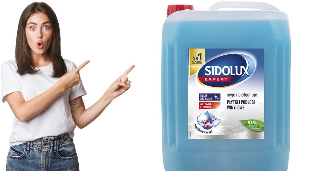 Levně Tekutý přípravek na podlahy Sidolux, dlaždice a vinylové povrchy, 5 l