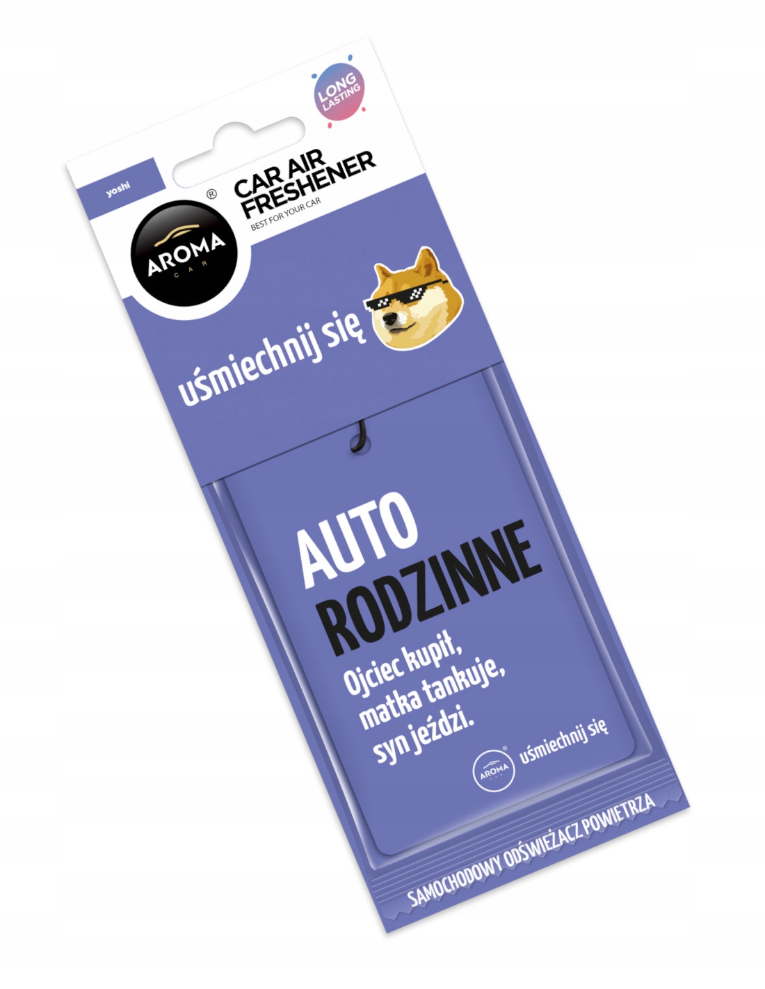

Zapach Samochodowy Auto Rodzinne Aroma Odświeżacz