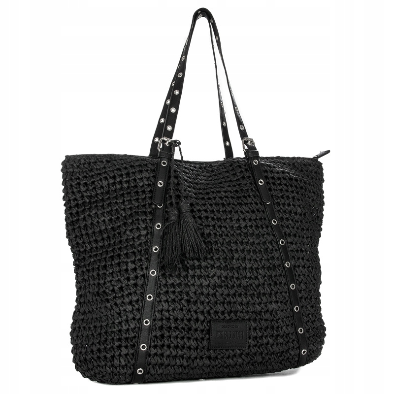 

Torba pleciona Big Star JJ574096 Black Czarna