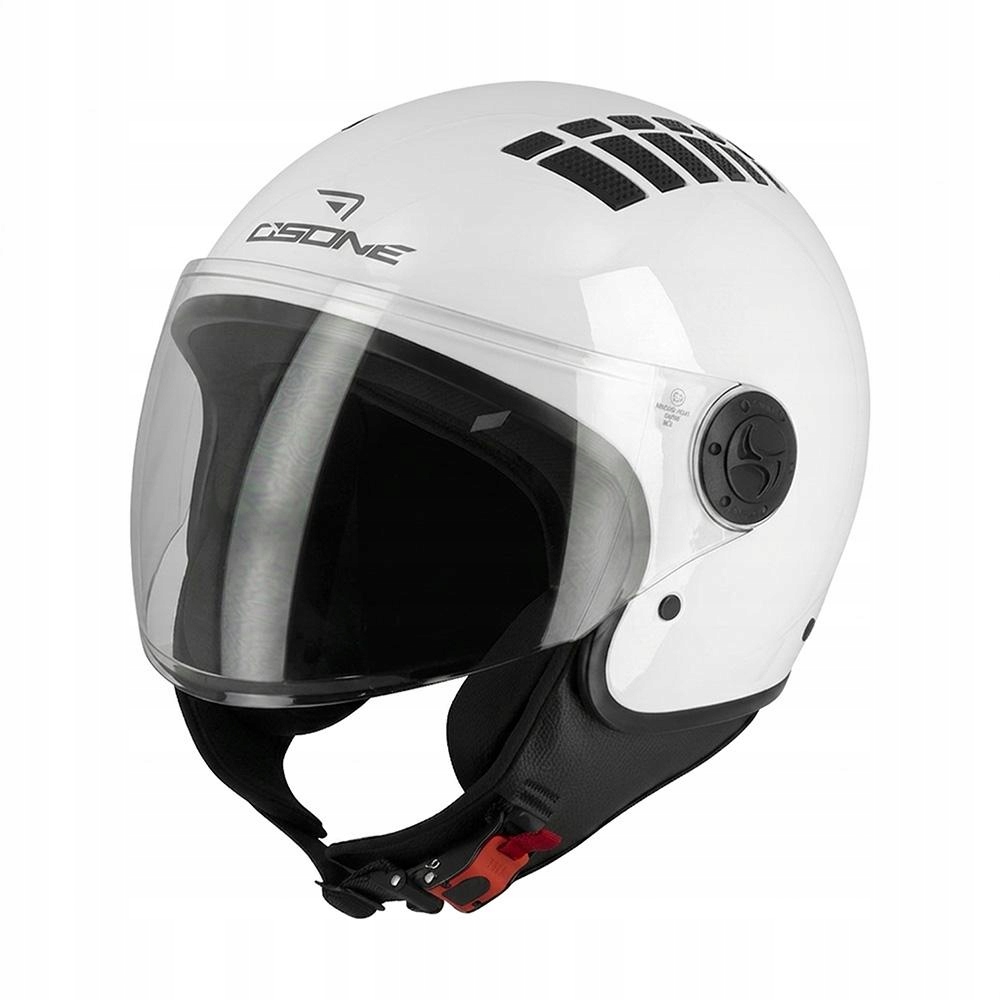 Kask Motocyklowy Otwarty Osone Jet Citizen miejski ECE22-06 Biały Połysk S