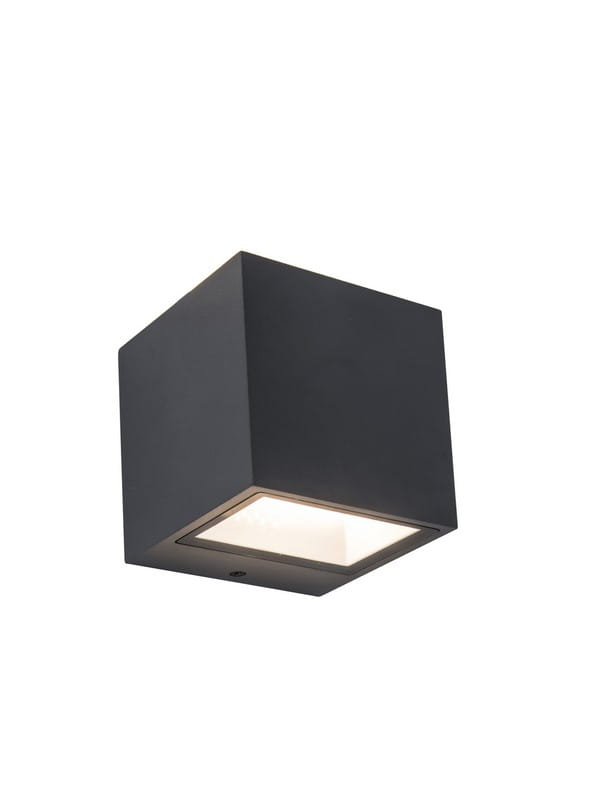 Fasádní nástěnná lampa Gemini Led 9W 4000K Antracit Lutec