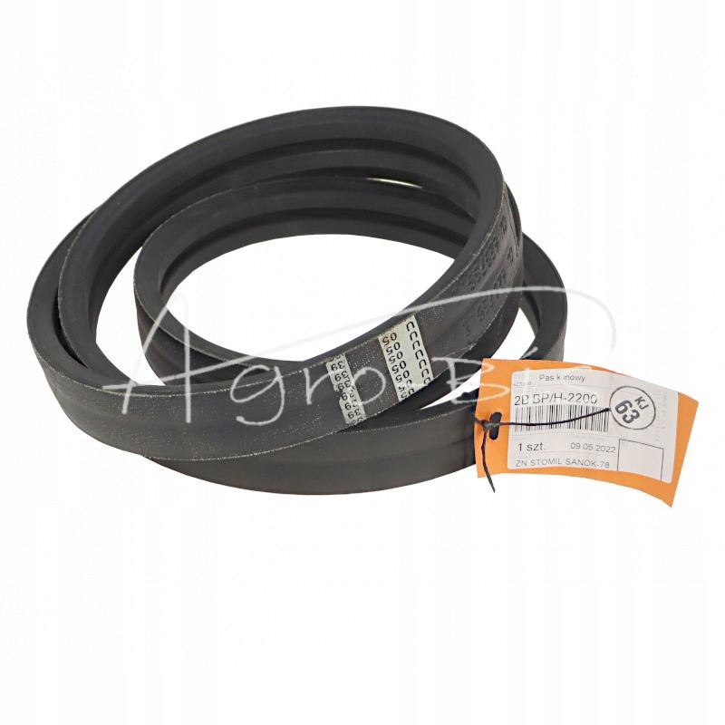 Pasek 2HB-2200 wysypu zboża Claas Dominator CL6297
