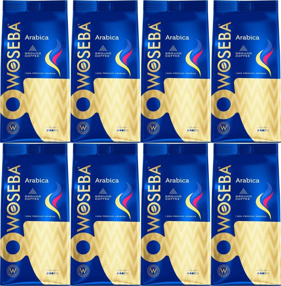 Kawa mielona Woseba Arabica, 250g x8