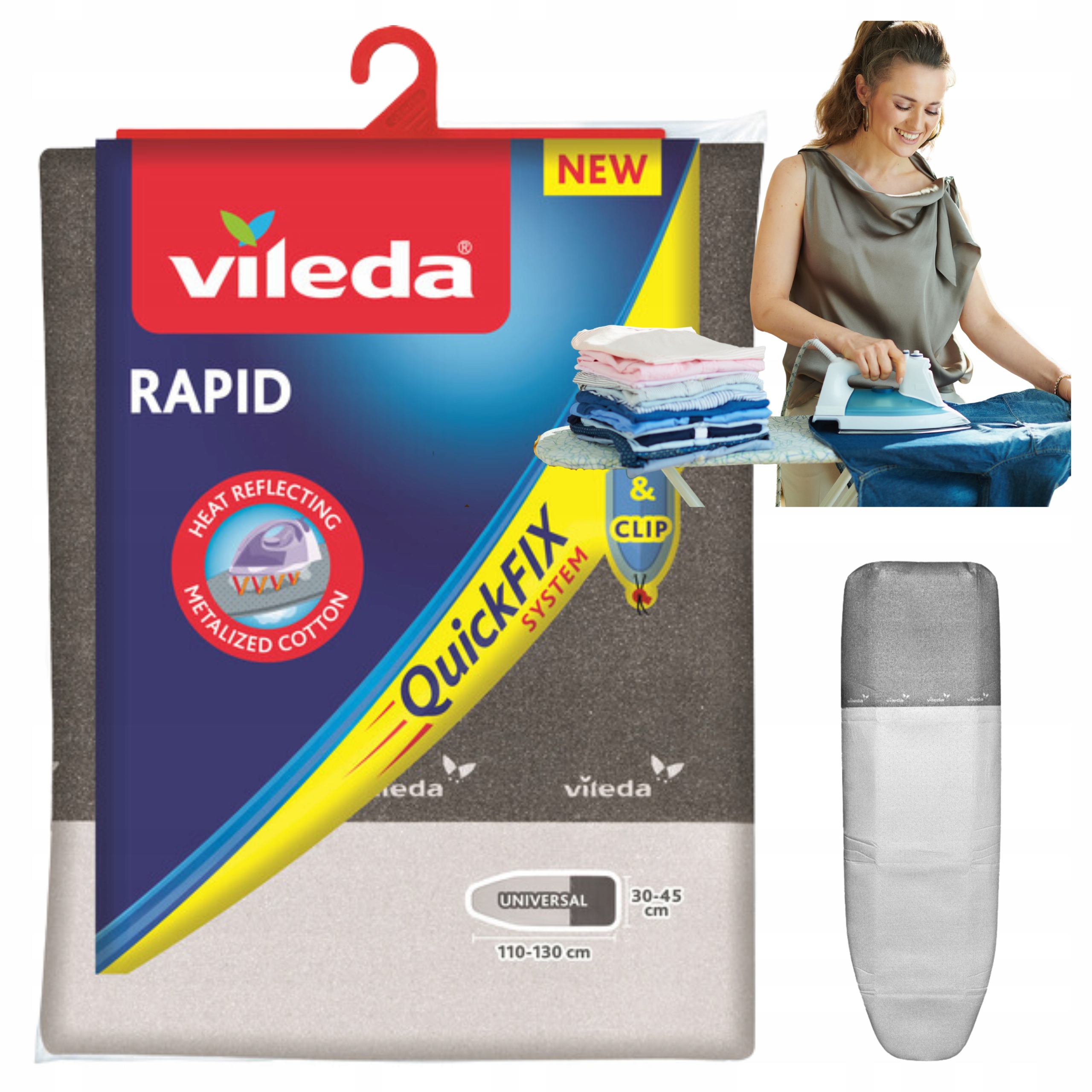 

Pokrowiec na deskę do prasowania Vileda Rapid