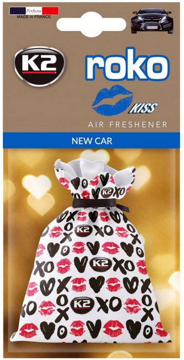 K2 ROKO KISS - аромат освіжувач новий автомобіль 25 г
