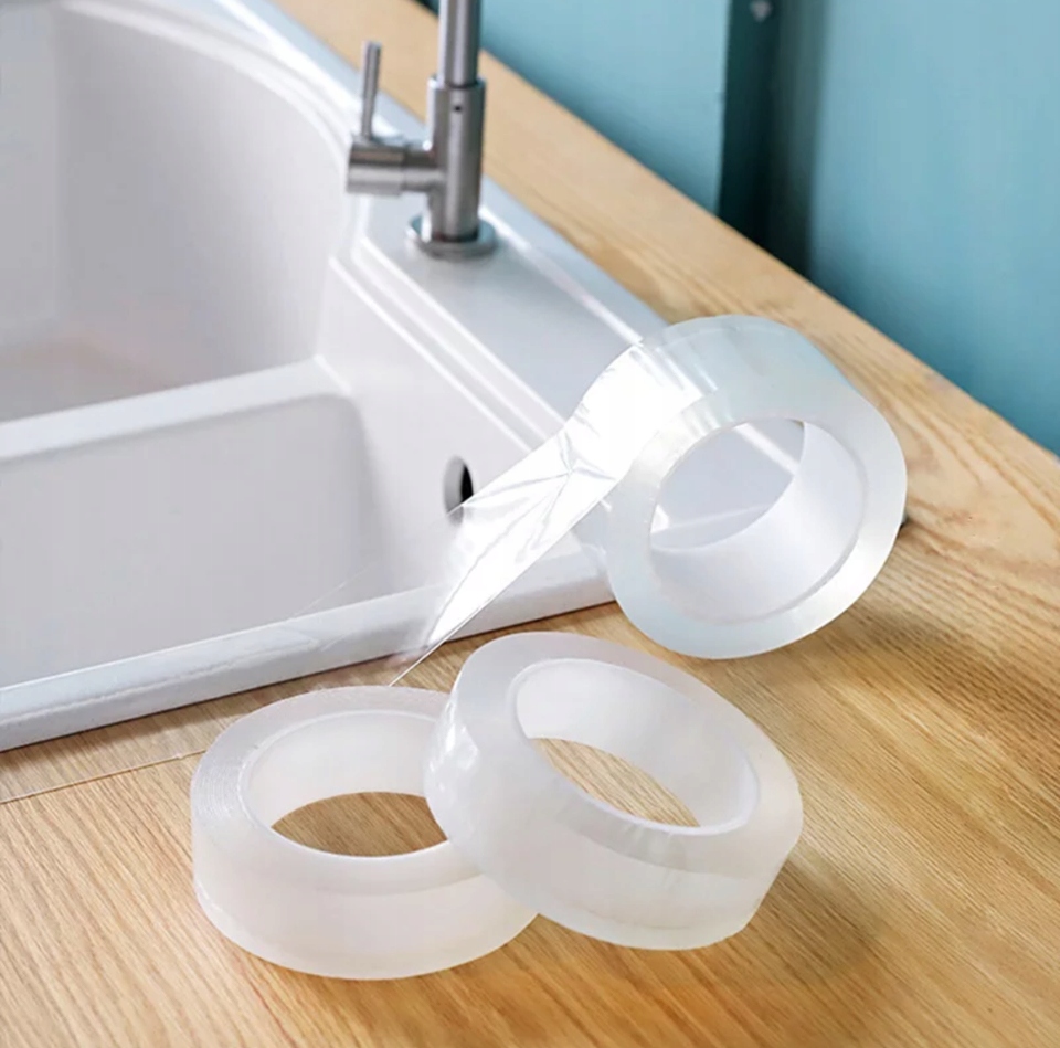 Taśma uszczelniająca wanny 2cm/5m Waga produktu z opakowaniem jednostkowym 0.4 kg