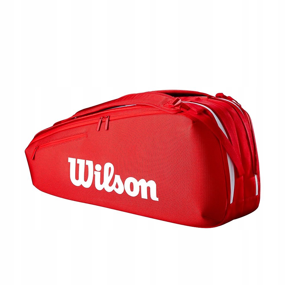 Torba tenisowa na rakiety Wilson Tour Red 6 Pk Bag 2025