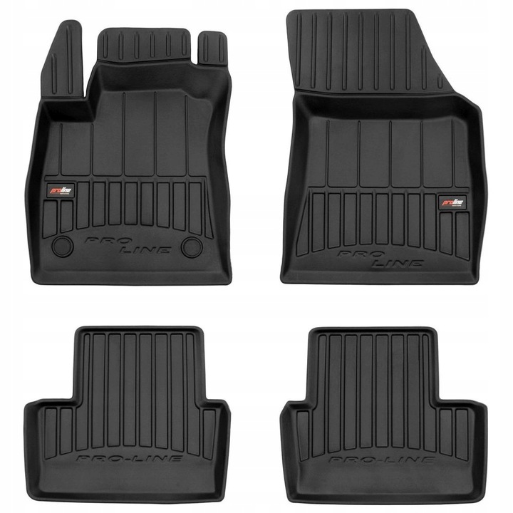 Renault Megane 4 od 2015- Dywaniki Gumowe Korytka