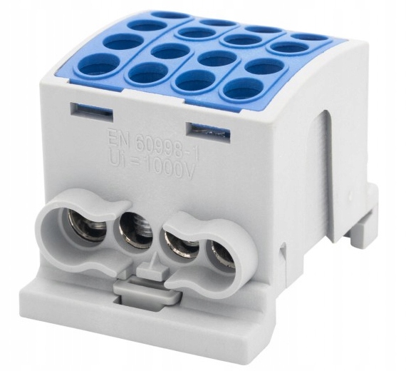 

Zacisk Hlk 100A-4 niebieski F-Elektro F2.0368