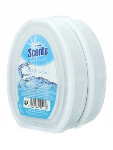 Levně 9 x At Home clean, Beach Wave, Osvěžovač vzduchu v gelu, 150 g