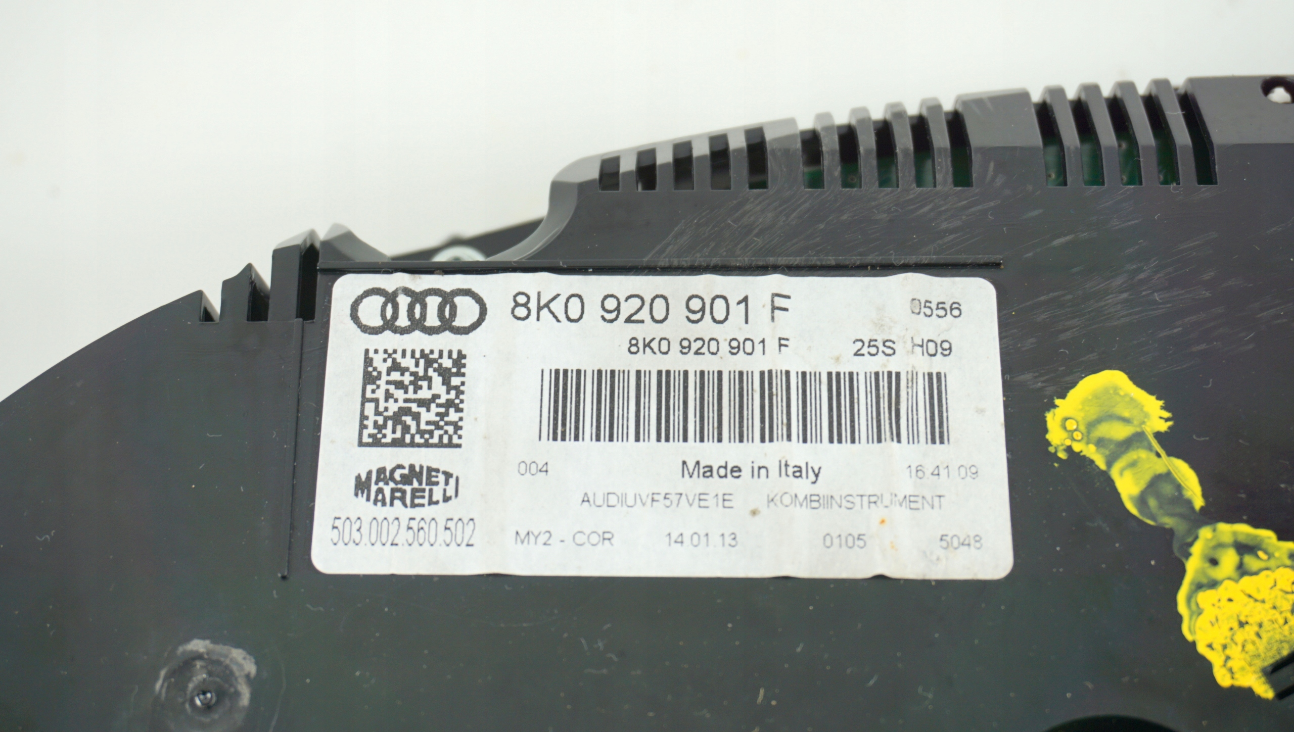 dials display dials clock AUDI A4 B8 8K0920901F EUROPA EU