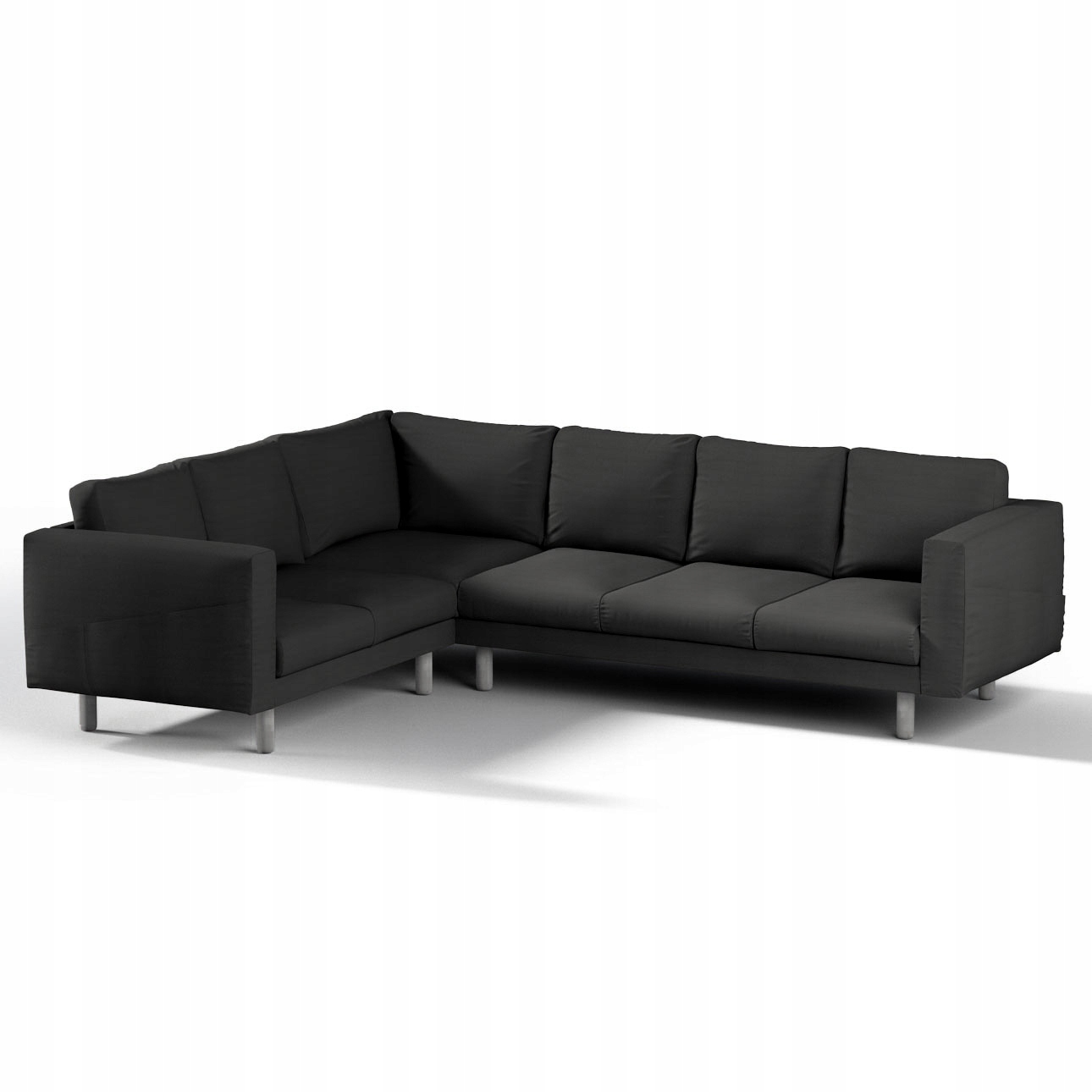 Dekoria potah na rohovou pohovku Norsborg pro 5 osob Ikea šedý