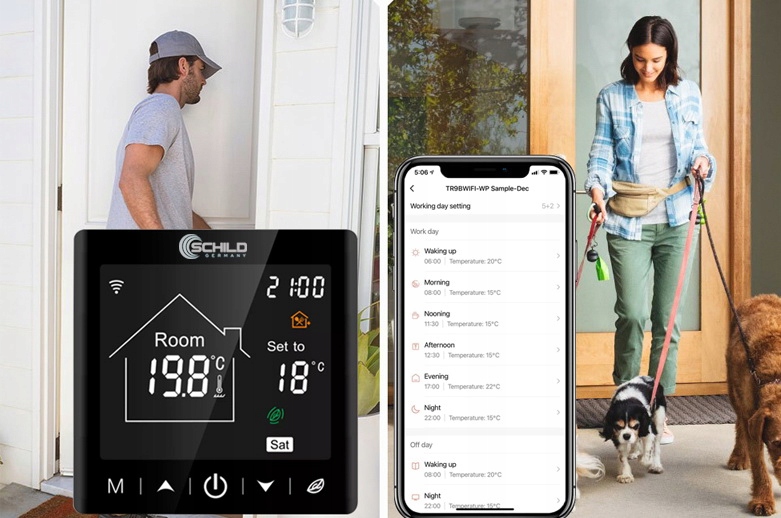 Sterownik BEZPRZEWODOWY do pieca gazowego WIFI Kod producenta BPW-B9WIFI