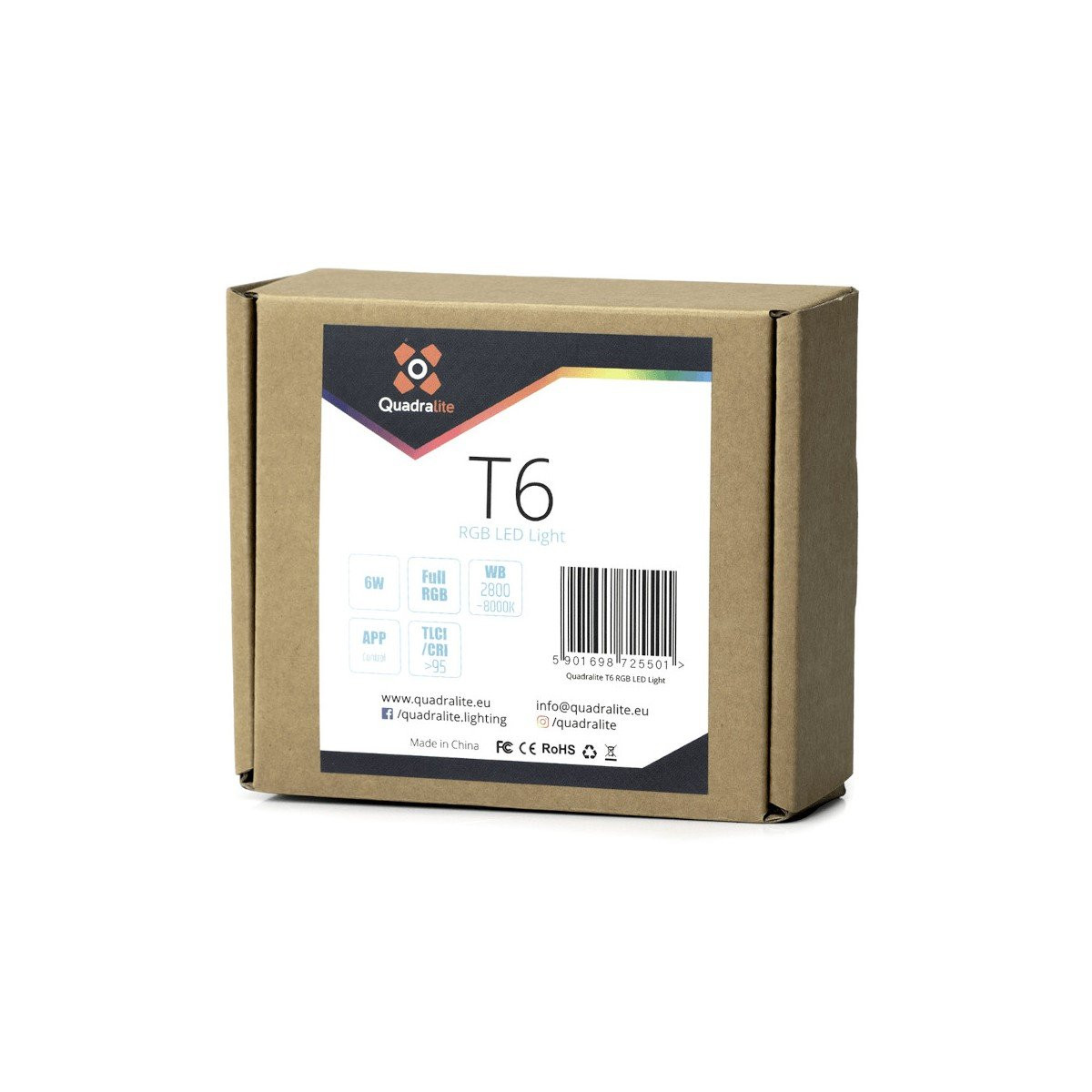 Quadralite T6 Rgb Led světlo