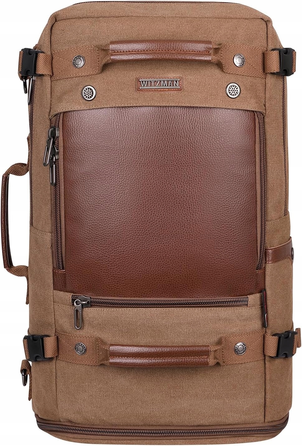 Batoh Witzman Velký hnědý se hodí k notebooku