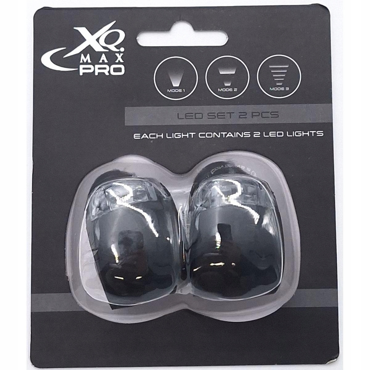 ZESTAW SILIKONOWYCH LAMP LAMPEK ROWEROWYCH LED PRZÓD I TYŁ XQMAX PRO