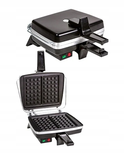 Gofrownica Dezal 301.7 XL Profi W 1300W Z Lampkami Kontrolnymi Włącznikiem