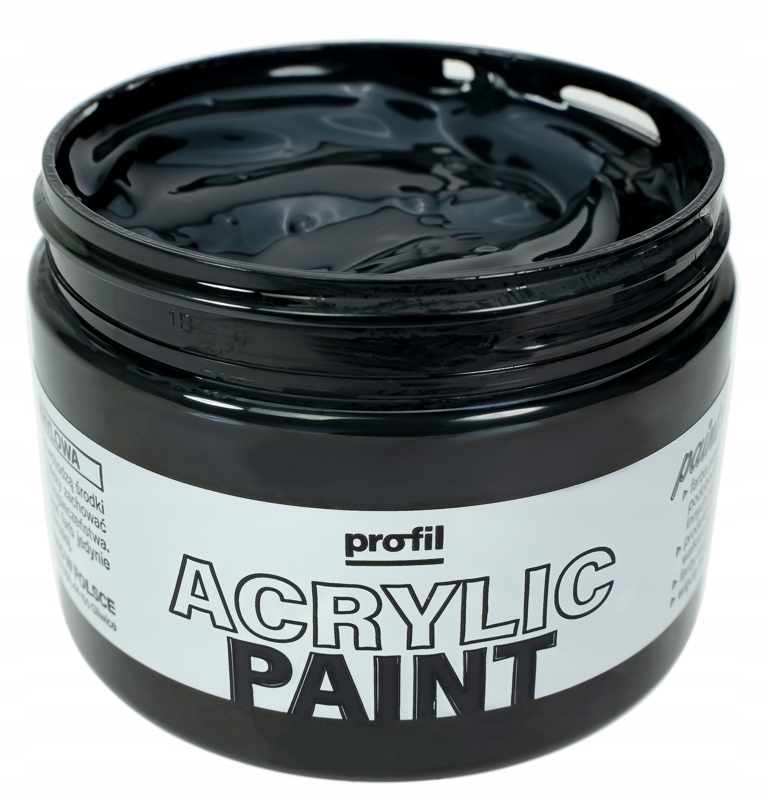 FARBA AKRYLOWA Profil 150ml Produkt PL czarny
