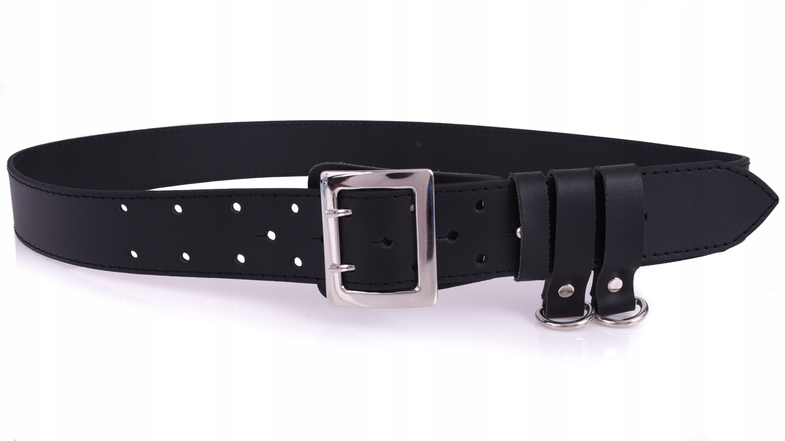 PAS WOJSKOWY OFICERSKI SKÓRZANYze skóry naturalnej Maks. szerokość 4.5 cm