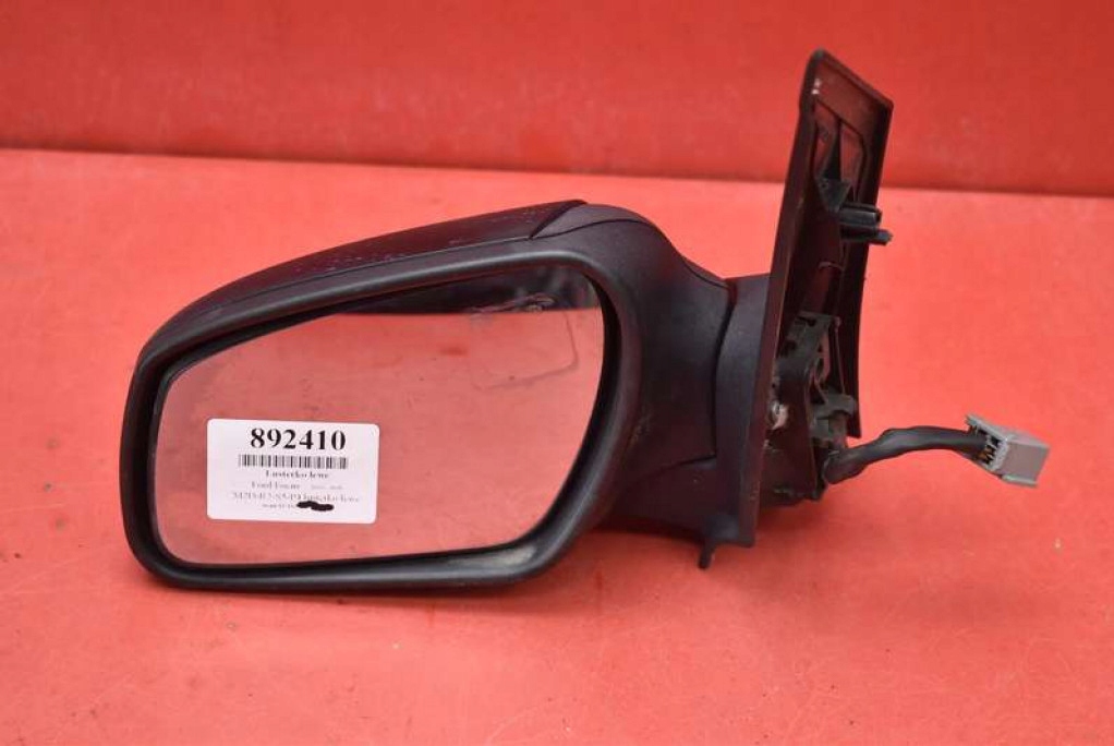mirror left black, 014292 EU FORD FOCUS MK2 04-08 5 PIN