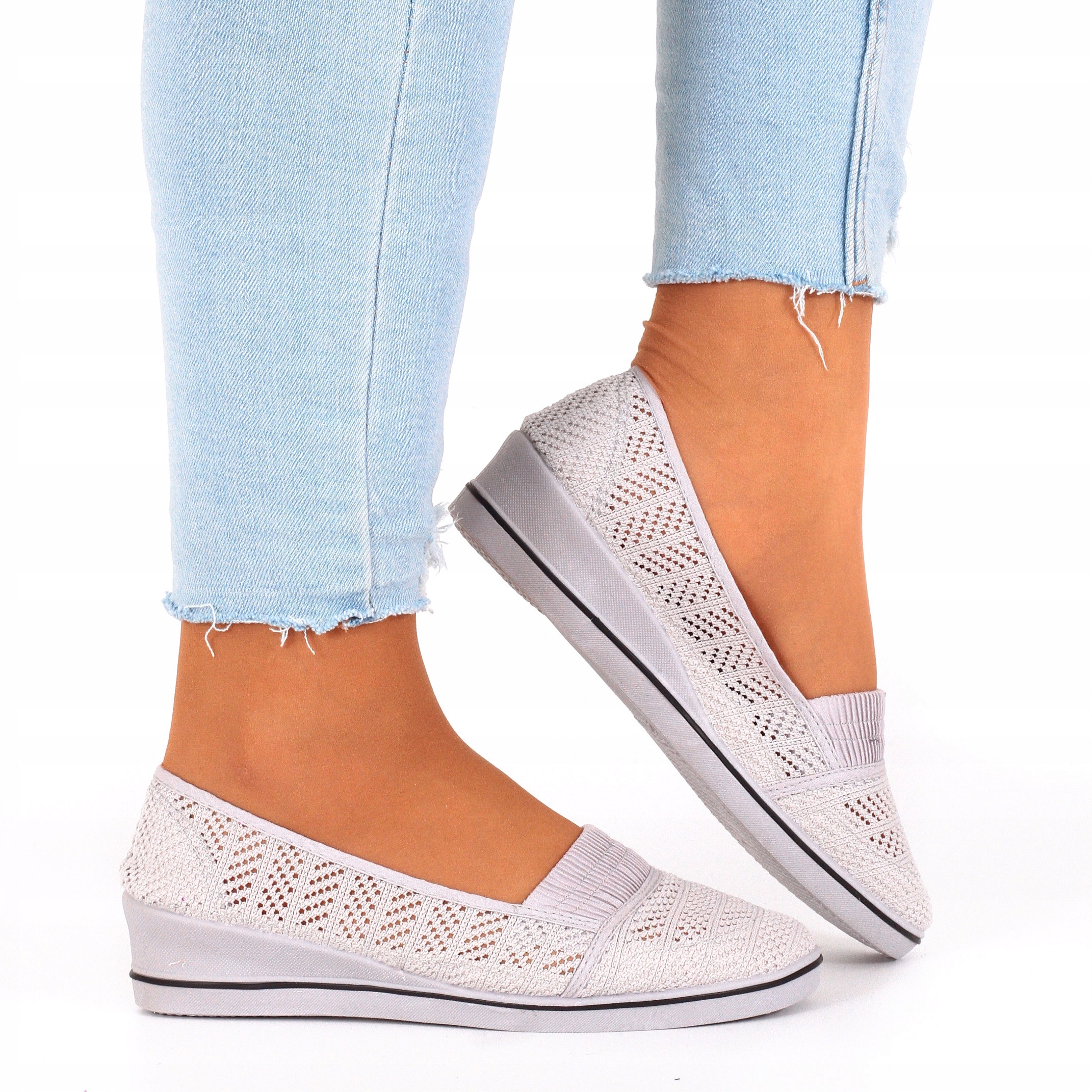 TENISÓWKI NA KOTURNIE BUTY DAMSKIE SPORTOWE