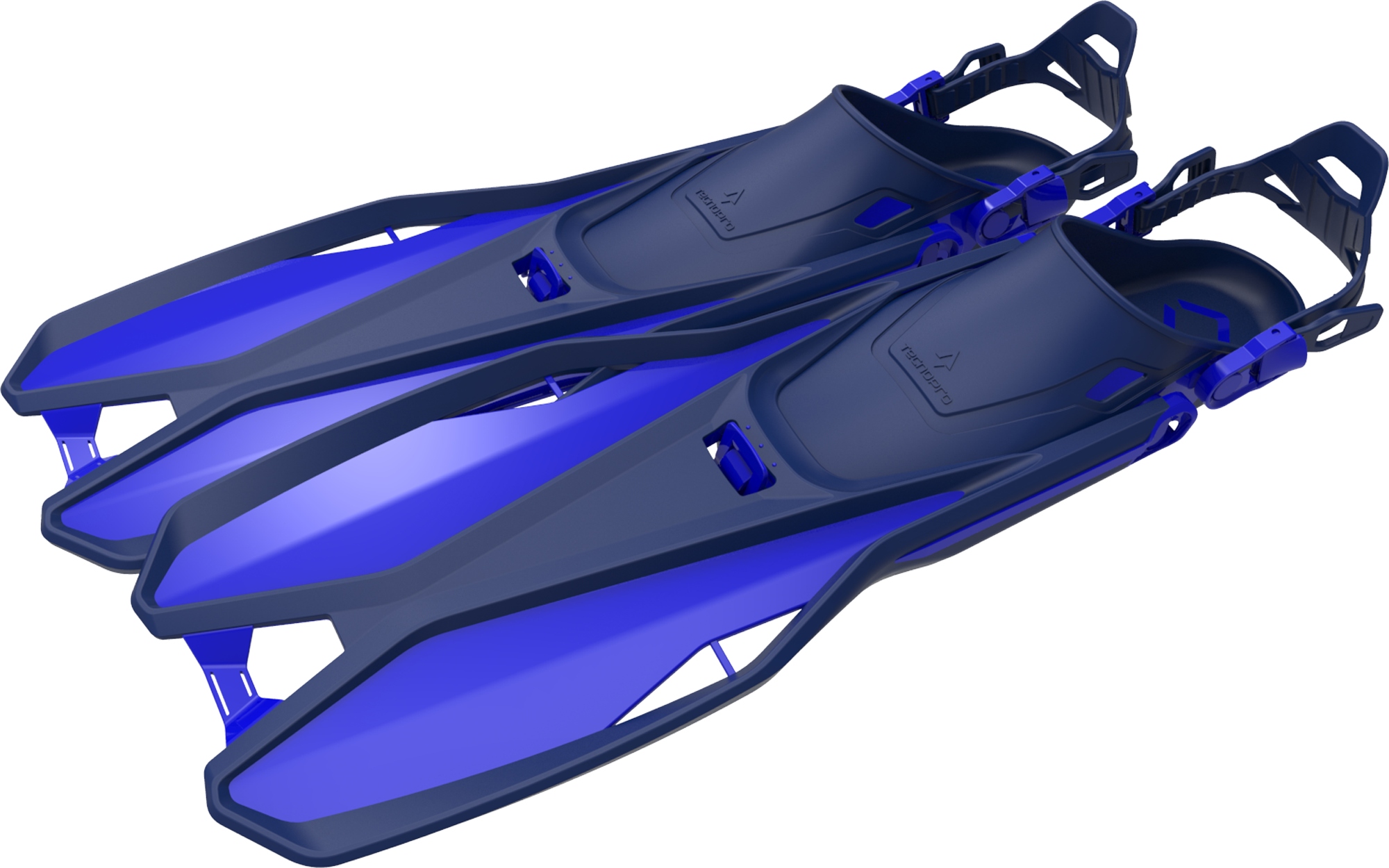 Płetwy do nurkowania regulowane TECNOPRO Modułowe Otwarta Pięta 39-41 Marka TECNOPro