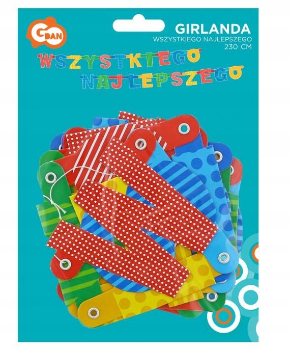 girlanda 230cm WSZYSTKIEGO NAJLEPSZEGO | PF-GWSN — 8