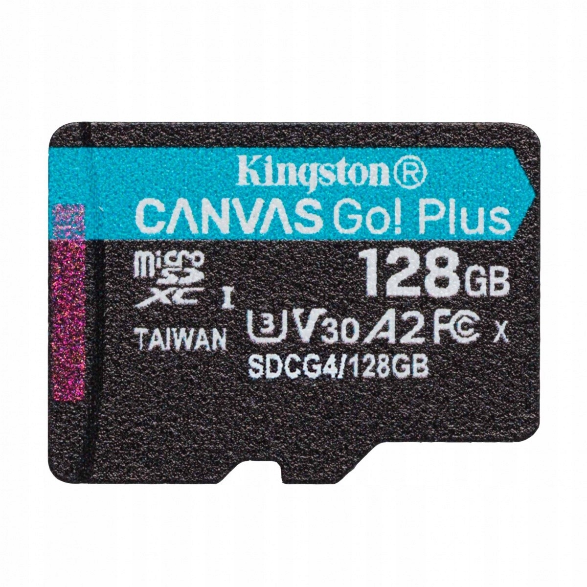 Kingston Paměťová karta microSD 128GB Canvas Go! Plus 200MB/s A2 U3 V30