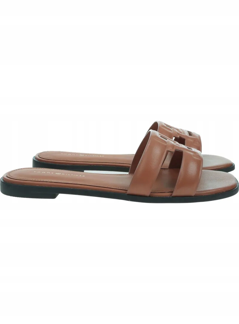Nazouváky Tommy Hilfiger Th Logo Strap Mule FW0FW08671 Gpa 38