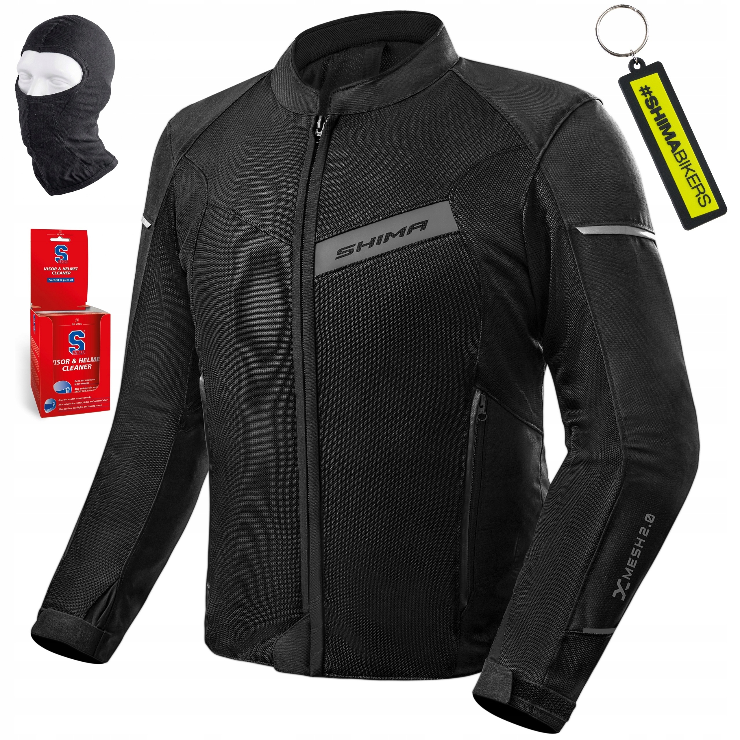 Pánská motocyklová bunda Shima X-mesh 2.0 Men letní mesh Bonus