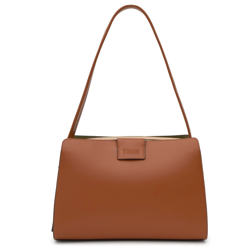 Tous 2002355243 City M.kaos Icon Camel dámská kamelová kabelka hnědá