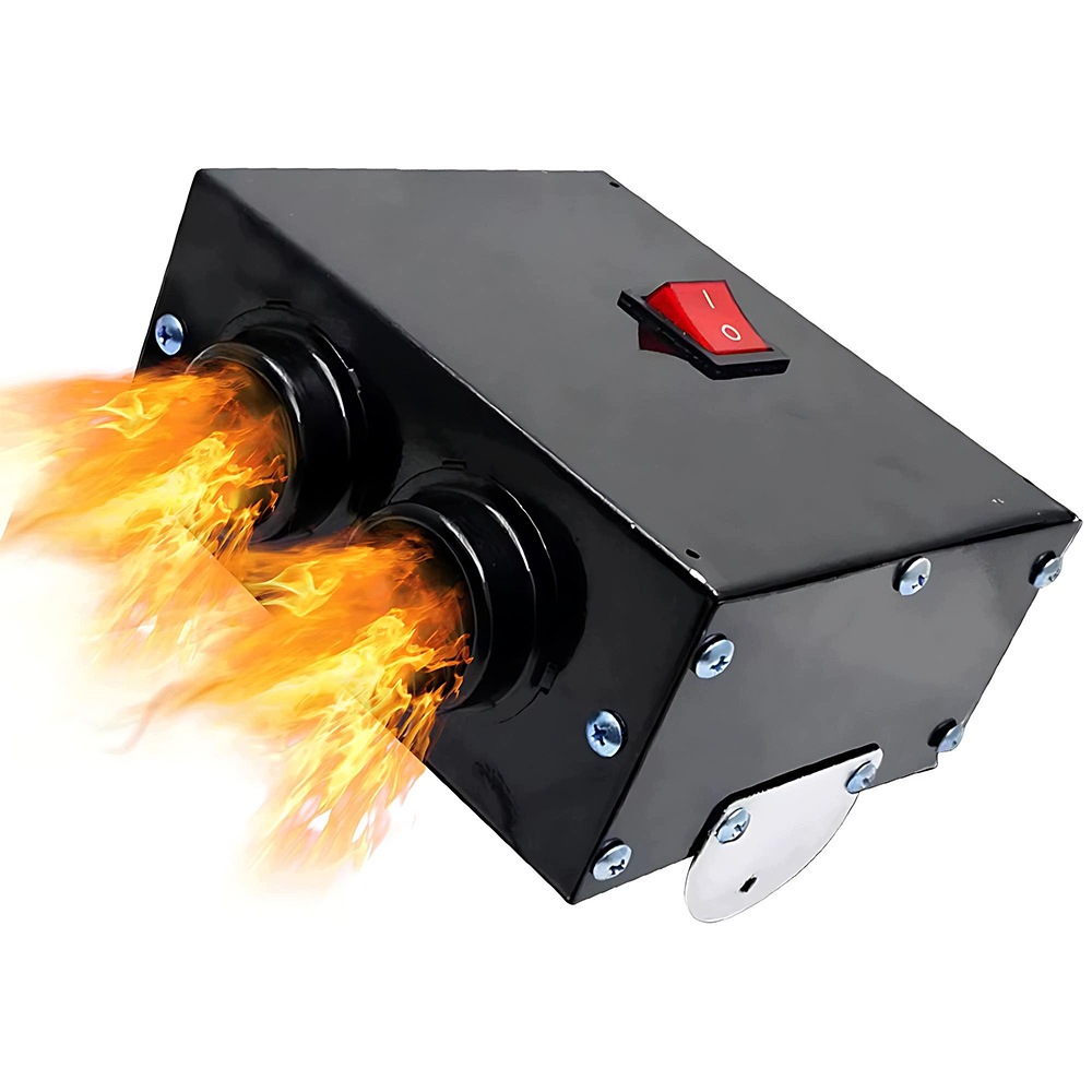 Ohřívač Automobilová 12V Hliník 400-600W 2 Otvory Auto 1 Sada 1 Ks