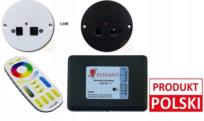 Led schodišťový ovladač TM1814 Rgbw Elegant F22T