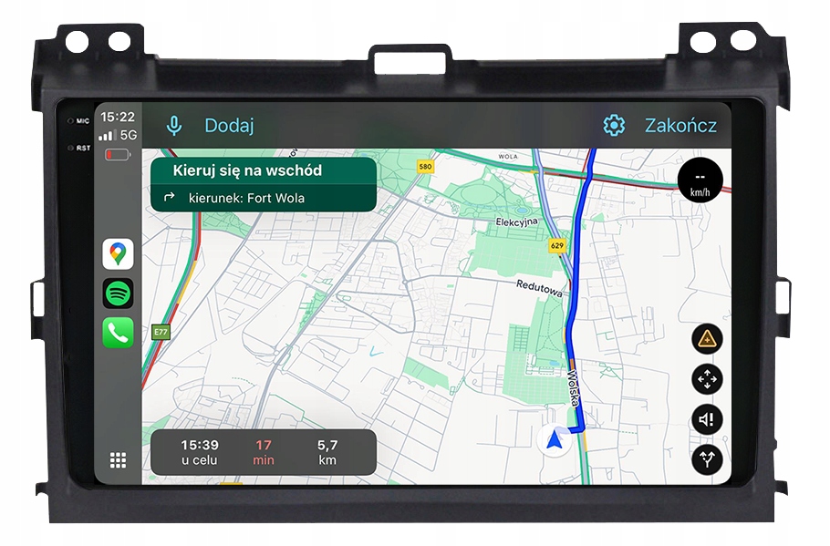 Toyota Land Cruiser Prado Rádio Navigace Android TS20 12GB/256GB