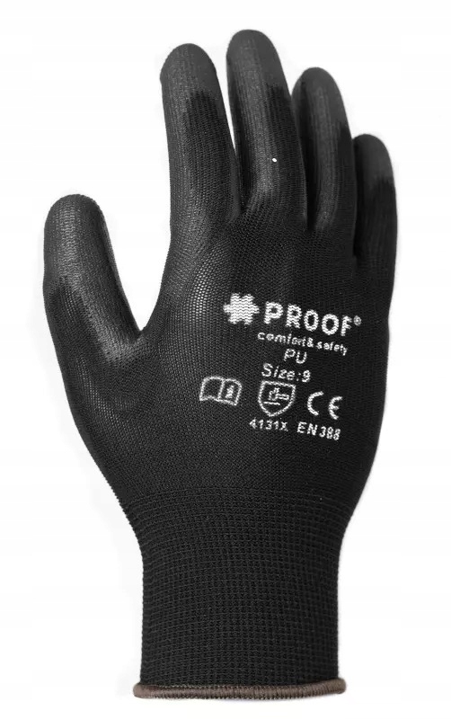 Rękawice robocze Proof powlekane PRECYZYJNE roz. 9 -1para