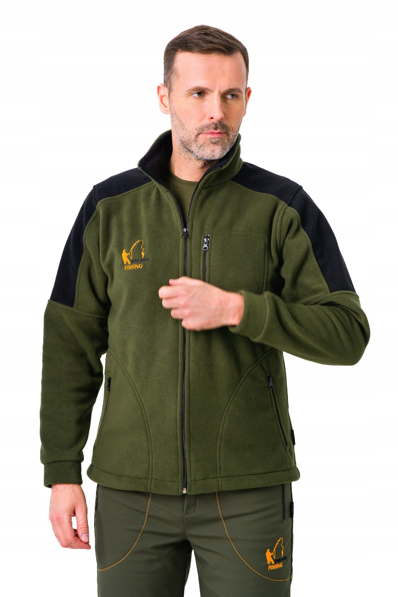 ZESTAW WĘDKARSKI NA RYBY POLAR + SPODNIE L