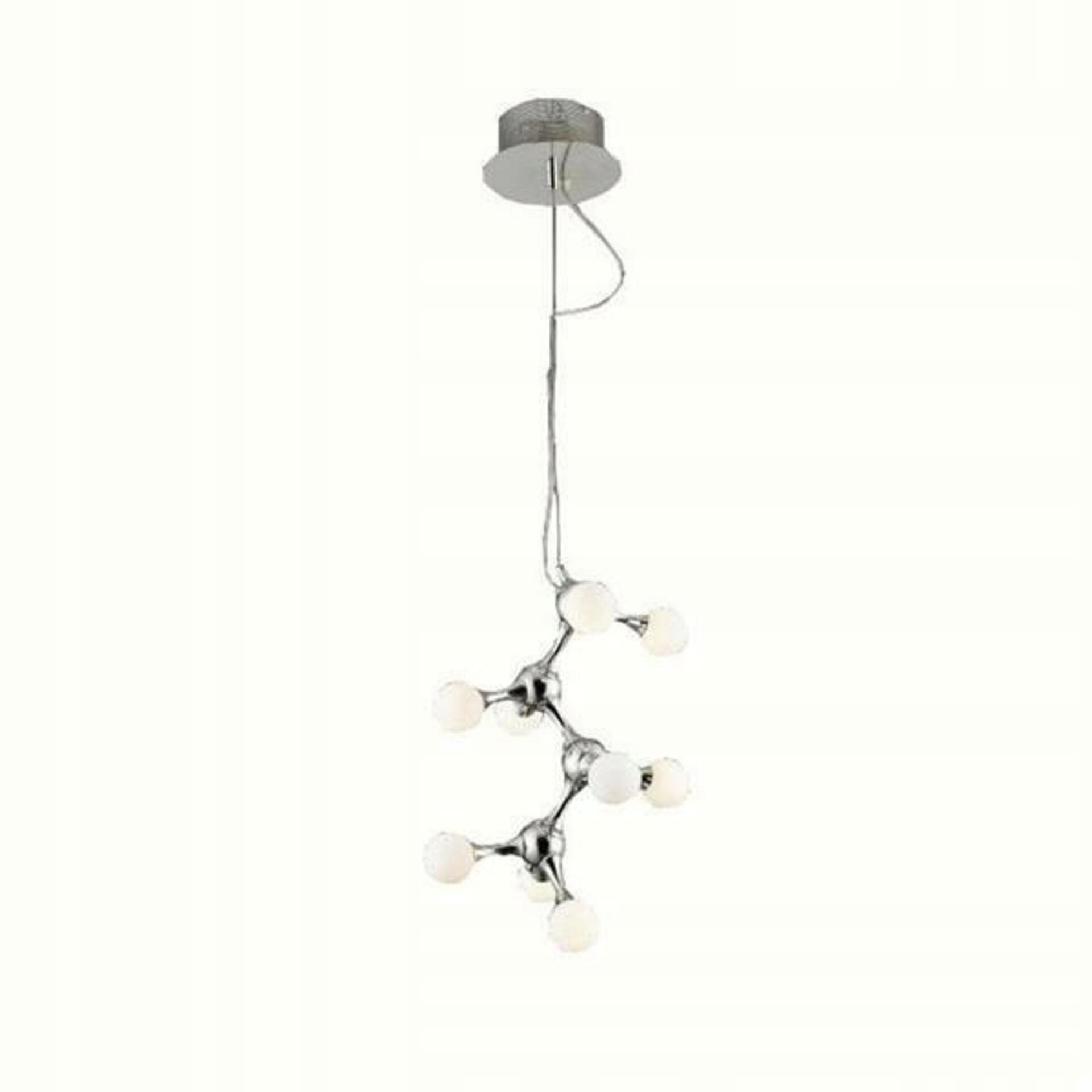 Závěsné svítidlo AZzardo Neurono AZ0109 G4 9x20W IP20 12V 35cm chromové