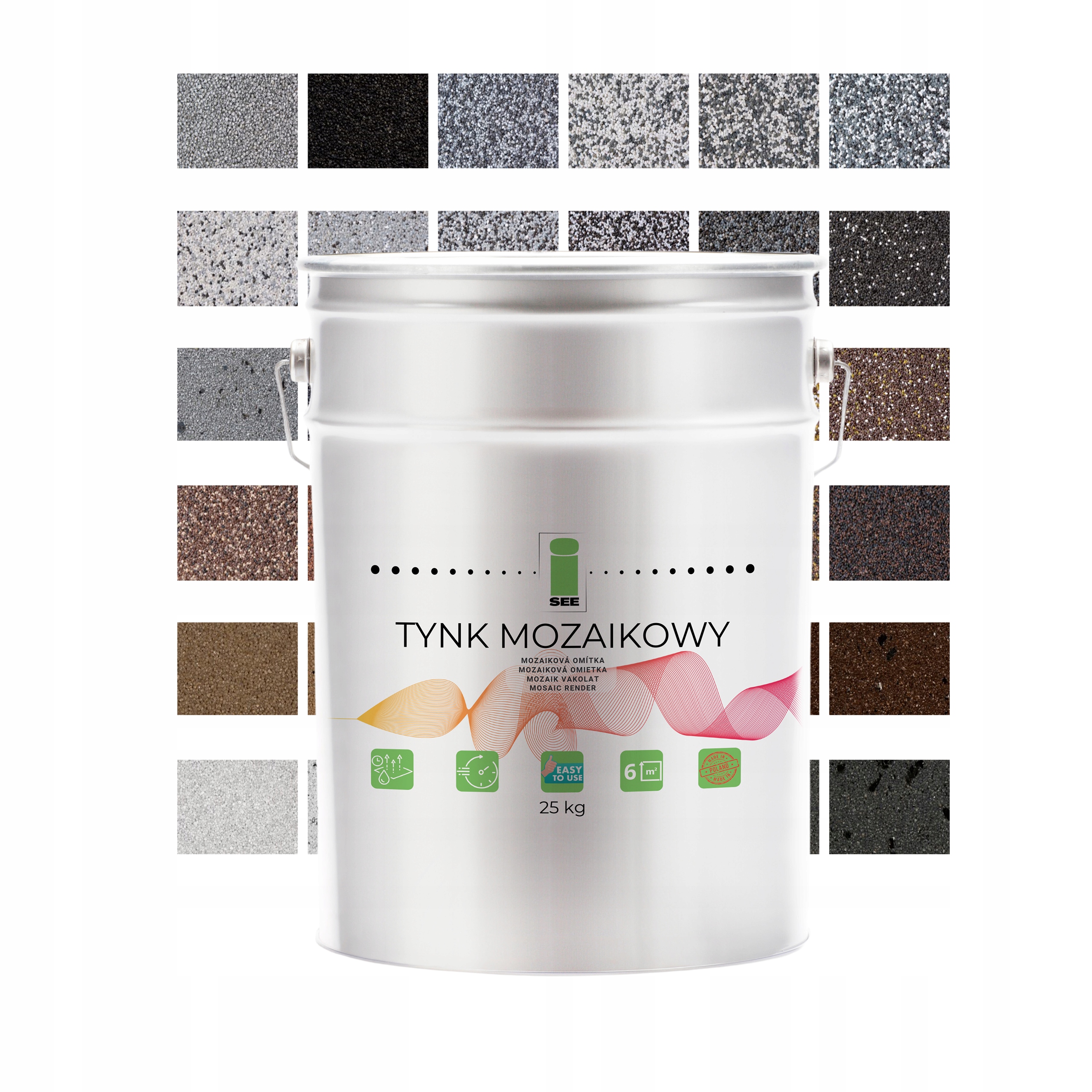 Mozaiková Omietka Marmolit Živicová Uv Odolná 25 Kg Mrazuvzdorná 48 Variantov