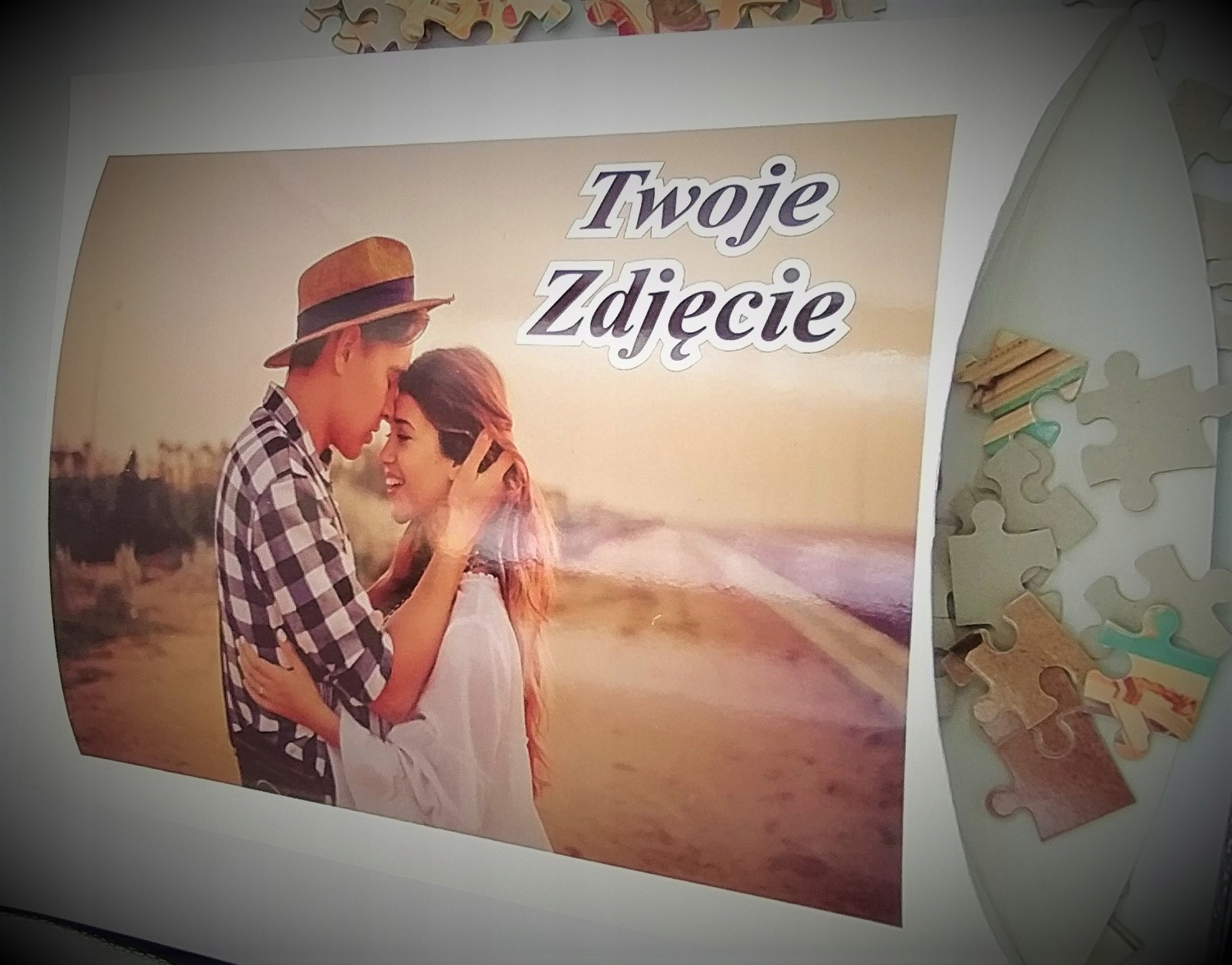 FOTO PUZZLE ZE ZDJECIA WŁASNYM NADRUKIEM PROJEKTEM Liczba elementów 110