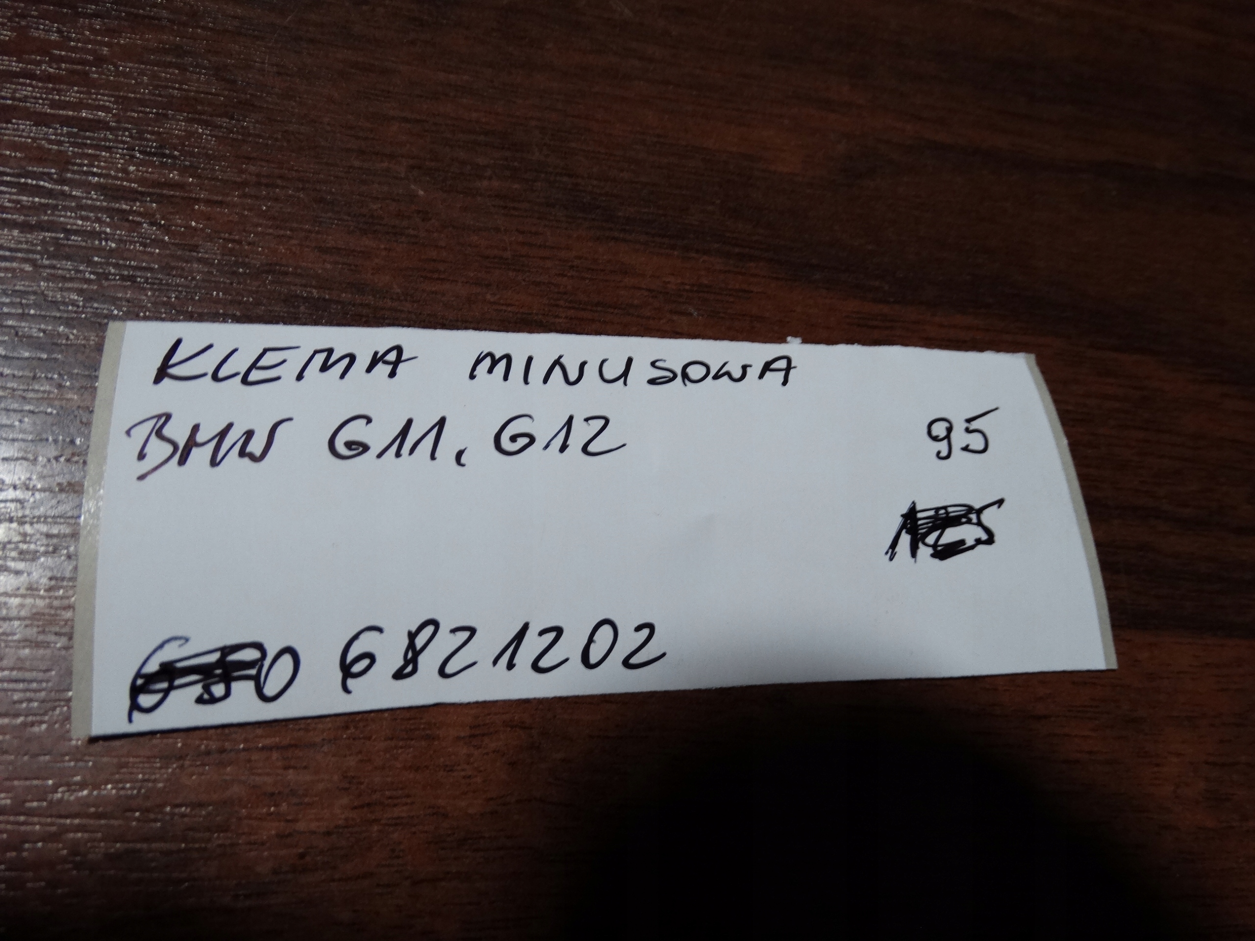 IDEALNA BATTERIEMANAGEMENT SENSOR MINUS BMW G11 G12 1