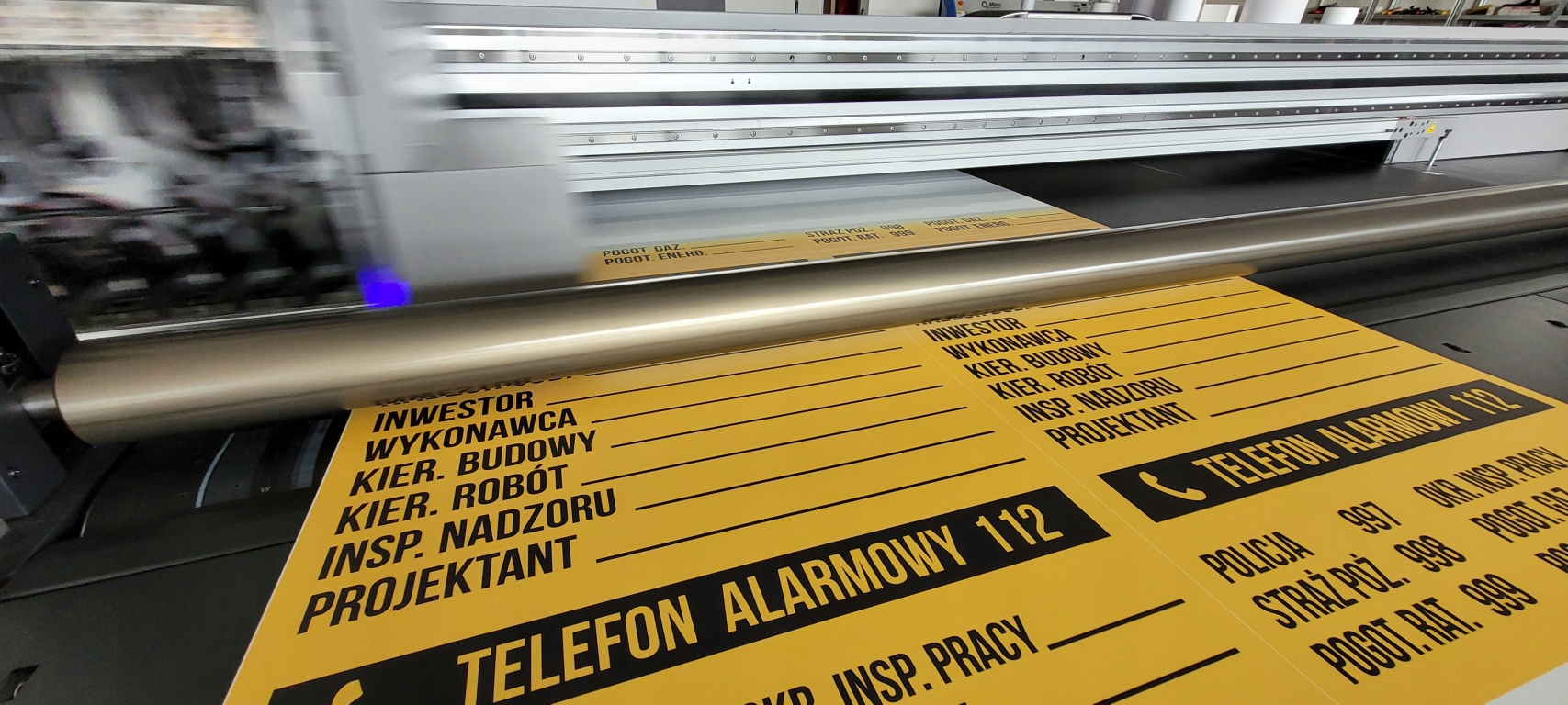TABLICA BUDOWLANA INFORMACYJNA 500x700mm PCV 1 Kod producenta TABLICA BUDOWLANA