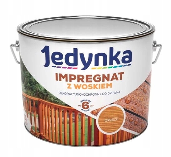 

Jedynka impregnat z woskiem do drewna 10L orzech